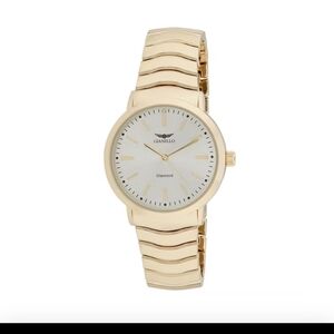 Gianello Genuine Diamond Essence 40 Round Link Watch Carat Size 1/10